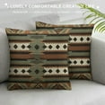 thumbnail image 3 of COMIO  Set of Indian Kilim Cushion Cover  Pillows Boho Ethnic Shams Jute Pillow Cases Rug Boho Shams, 3 of 5