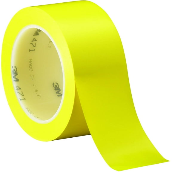 471-Yellow-2inx36yd - Plastic Film Tape 2 in x 36 yd - (Pack of 1)