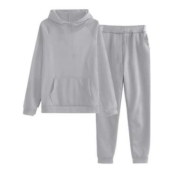2 Piece Sweatsuits for Women - Long Sleeve Hoodie With Sweatpants Matching Lounge Sets for Women Leisure Wear Sets for Women