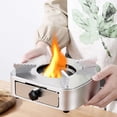 thumbnail image 5 of Portable Outdoor Stainless Steel Solid Liquid Fuel Stove Desktop Drawer Stove Outdoor Cooking Supplies, A, 5 of 5