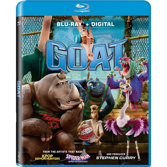 GOAT (Bluray   Digital Copy) Sony Pictures, Family, Animation, Comedy