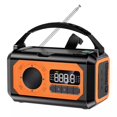 thumbnail image 1 of Solar Hand Crank Emergency with 12000mAh Power Bank for Outdoor and Portable Entertainment, 1 of 8