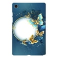 thumbnail image 2 of for Galaxy Tab A7 10.4" 2020 SM-T500 / SM-T505 Floral Pattern Case, Luxury Ultra Slim Flexible Lightweight Anti-Fingerprint Drop Protective Heat Dissipation with Soft TPU Cover, Butterfly Flower, 2 of 6