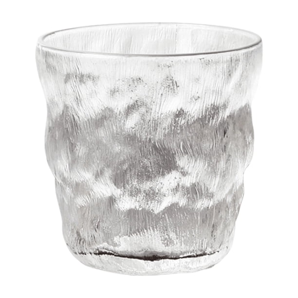 Yhmxh Utensilios de cocina Copa Glaciar Copa de Vidrio de Alto Color Regalo Ins Viento Copa de Agua Red Copa de Cerveza Copa de Jugos con Patrón de Árbol Copa para Beber Muebles para cocina