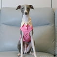 thumbnail image 5 of HQREA Greyhound Summer Cooling T-Shirt, Whippet Dog Sleeveless Polo Shirt for Hot Weather, 5 of 6