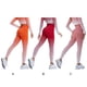 thumbnail image 2 of Pantalones de Yoga de poliéster para mujer, pantalones de cintura alta suaves transpirables para niñas, ropa deportiva para levantar la cadera Prendas para la parte inferior del cuerpo Naranja L Jumpingount AP019275-03, 2 of 6