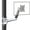 White, variant on CondoMounts Monitor Pole Mount | Strap to any post - White