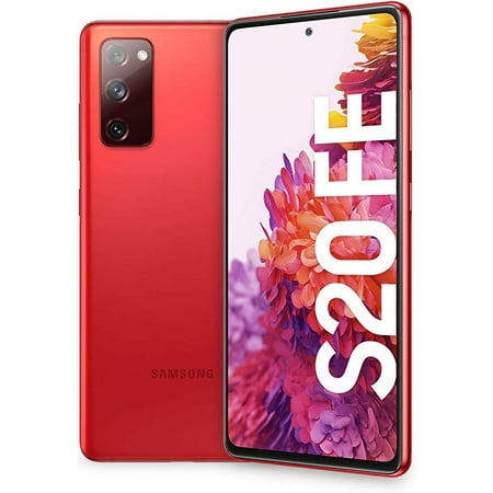 Pre-Owned Samsung Galaxy S20 FE 5G G781U 128GB Red Unlocked Smartphone (Refurbished: Good)