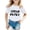 1-White412, variant on Girls Classic Western Cowgirls T Shirt Casual Graphic O Neck Short Sleeve Tee, Sizes 0-13