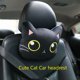 thumbnail image 3 of Almohada para el cuello del coche con forma de gato de dibujos animados, cojín de viaje para reposacabezas de coche, cinturón de seguridad con forma de gato, fundas para los hombros, accesorios para e, 3 of 5