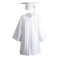 thumbnail image 3 of 2025 Children Kindergarten Graduation Cap And Gown With 2025 Tassel White Cap And Gown For Kids, 3 of 4