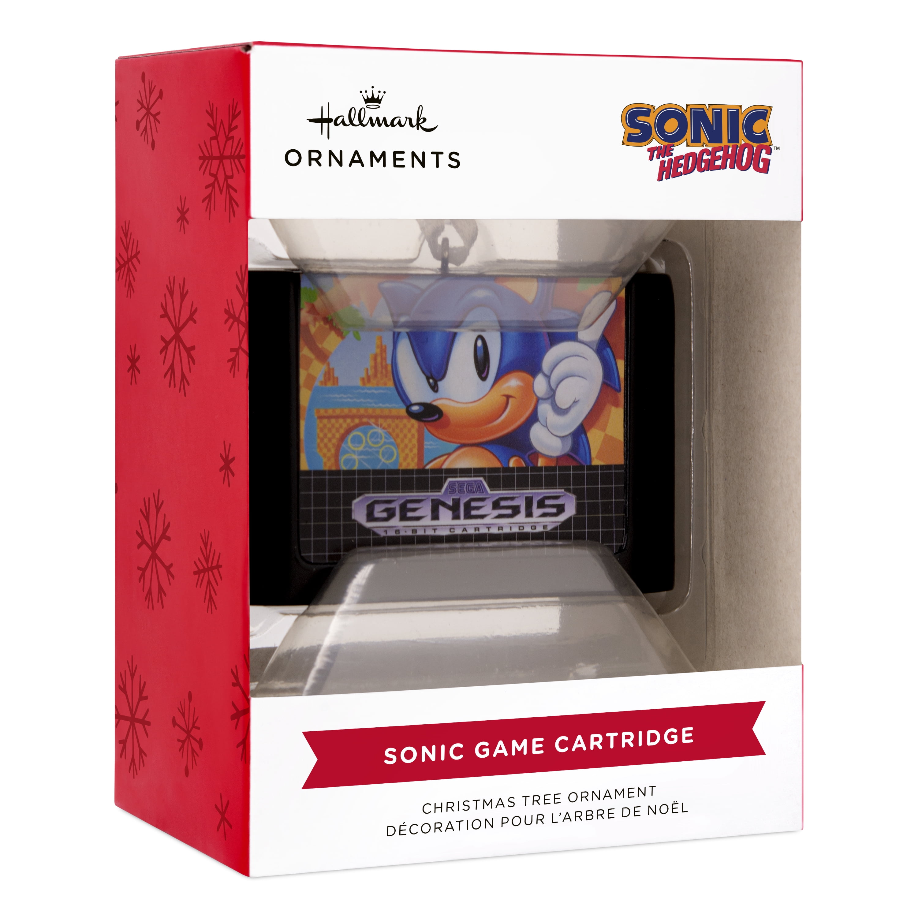 Hallmark Sonic The Hedgehog Game Cartridge Christmas Ornament