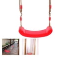 thumbnail image 3 of Wosthever Asiento de columpio Columpio de cuerda rectangular Columpio de patio Columpio de niños Columpio de árbol colgante de alta Equipo de Ropa Deportiva, Zapatos Wosthever OD005268-00, 3 of 6
