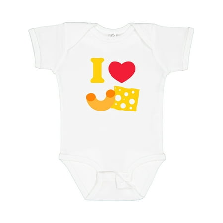 

Inktastic I Heart Mac and Cheese Gift Baby Boy or Baby Girl Bodysuit