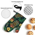 thumbnail image 3 of Balery Tropical Tribe Mask Pattern Oven Mitts and Pot Holders 4 pcs Set, Kitchen Oven Glove High Heat Resistant 500℉ Oven Mitts with Non-Slip Silicone Surface, 3 of 6