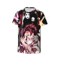 thumbnail image 7 of Demon Slayer Kimetsu No Yaiba Kids T-Shirt 3d Printed Graphic T-Shirts Boys And Girls Short Sleeve Shirts For Youth Kids X-Small, 7 of 7