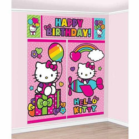 Hello Kitty Rainbow Scene Setters Kit