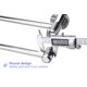 thumbnail image 4 of Tocten Toallero De Baño Doble – Toallero De Acero Inoxidable Sus304 Grueso Para Accesorios De Baño, Toallero Doble, Toallero De Pared Resistente (Cromado 24), 4 of 5