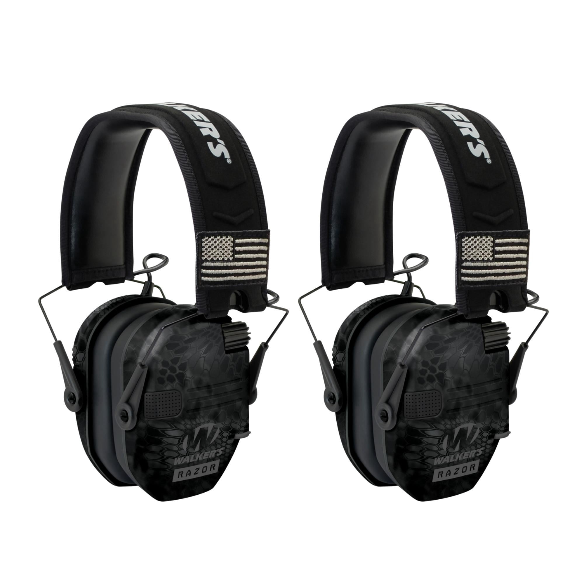Walker's Razor Slim Electronic Shooting Muffs Patriot Series (Camo) (2-Pack)
