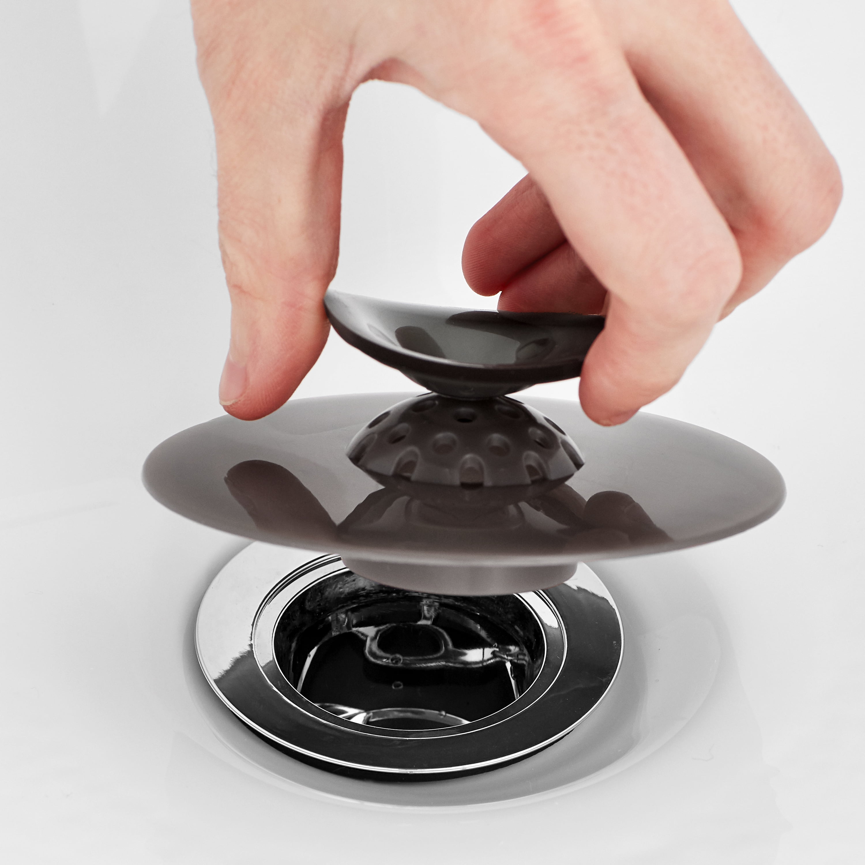 (3 pack) Mainstays Heat Changing Drain Catcher & Stopper
