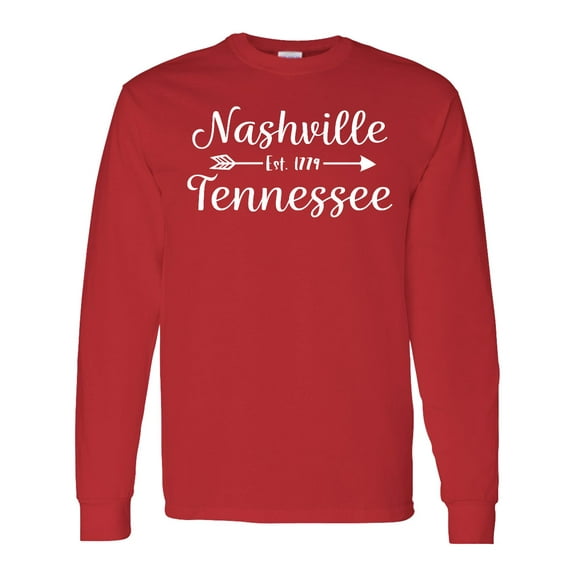 Inktastic Nashville Tennessee Est.1779 Long Sleeve T-Shirt