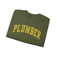 thumbnail image 3 of Plumber Sweatshirt Gifts Crew Neck Shirt Long Sleeve Unisex, 3 of 7