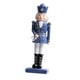 thumbnail image 2 of Figura de Cascanueces de Navidad de 12 pulgadas Sunnimix Decoración de escritorio Azul Soldado Cascanueces, 2 of 8