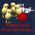 thumbnail image 3 of CafePress - Bowling Chicks Dark T Shirt - Men's Classic Graphic Cotton T-Shirt, 3 of 4