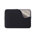 thumbnail image 1 of RAINYEAR Laptop Sleeve Case Compatible with 13.3 Inch Notebook Computer Tablet Chromebook 2021 2022 New 14" MacBook Pro M1 A2442 Soft Cover Protective Case Zipper Carrying Bag(Black,Upgraded Version), 1 of 10