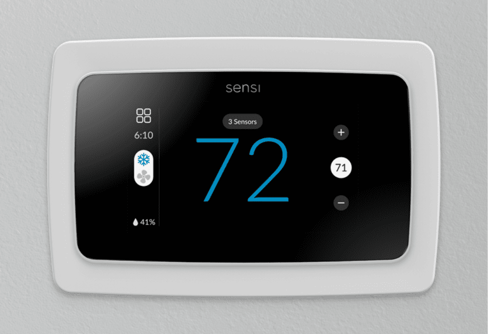 Sensi Wall Plate for Sensi Touch 2 and Sensi Lite Thermostats, White
