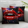 thumbnail image 3 of Pratyus Stars Hologram Square Pillow Cover Case for Cushions Sofa Bed Outdoor Decoration 1PC 22x22in, 3 of 5