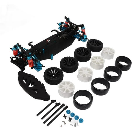 RC Car Drive Frame,1/10 Carbon Fiber Frame Simulation Flat Running Belt ...