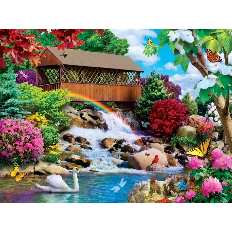 Memory Lane - Water Under the Bridge 300 Piece EZ Grip Puzzle