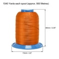 thumbnail image 4 of Uxcell Polyester Thread Extra-strong Orange, 4 of 6