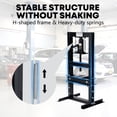thumbnail image 5 of Accreate 6 Ton Hydraulic H-Frame Shop Press with Adjustable Table & Stamping Plates for Auto Repair, Garage Use, Metalworking, Red, 5 of 7