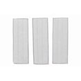 thumbnail image 4 of Clean Sweep Microfiber Cleaner Mop Broom Wooden Floor Replacement Refills 3 Pack, 4 of 5