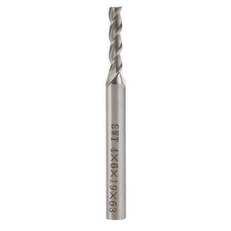 

Extra Long 4mm 3 Flute HSS & Aluminium End Mill Cutter CNC Bit Extended