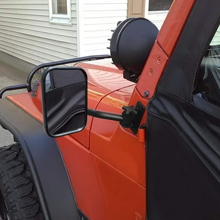 Side View Mirrors Door Off Mirror Rectangular Mirrors 4x4 Off Road