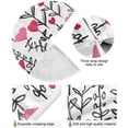 thumbnail image 2 of FMSHPON Valentine's Day Mother's Day Red Heart Love Xmas Christmas Tree Skirt Stand Mat for Holiday Party Decoration Indoor Outdoor 48 inches, 2 of 6