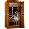 Golden Designs Venice 2 Person 6 Heating Panel Infrared Therapy Sauna
