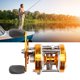 thumbnail image 5 of Carretes de Pesca de Metal Carrete de Señuelo de Pesca de Agarre Suave de Metal para Barco Costero de Agua Salada ANGGREK Otros, 5 of 8