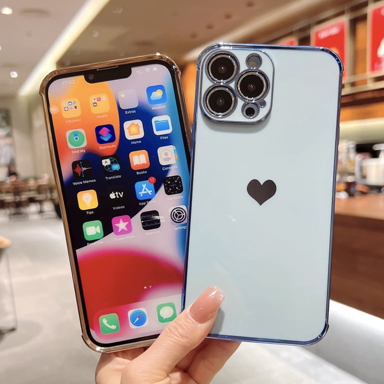 Designed for iPhone 12 Pro 6.1 inch Case, for Women Girly Soft TPU 