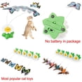 thumbnail image 3 of Funny Electric Rotating Butterfly Bird Rod Wire Cat Teaser Play Toy For Pet Cat Kitten, 3 of 5