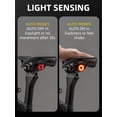 thumbnail image 3 of Luz trasera para bicicleta ROCKBROS, sensor de freno inteligente, recargable por USB, 3 of 7