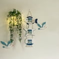 thumbnail image 3 of Vrorvz Mediterranean Style Wall Hanging Photo Frame Set with Theme Small Fish Starfishes Design for Home Decor Supports Personalized Photos for Living Room or Study, 3 of 5