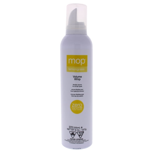 Spray para el cabello unisex Lemongrass Volume Whip de MOP, 8 oz MOP Laca para el cabello 8 oz