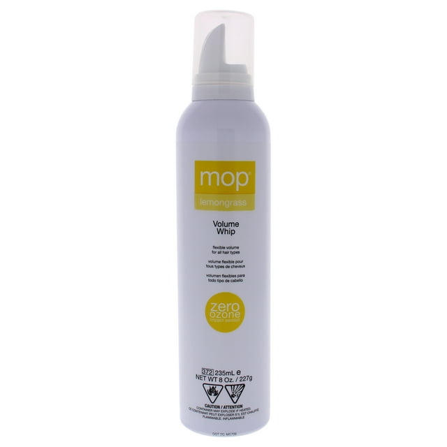 Spray para el cabello unisex Lemongrass Volume Whip de MOP, 8 oz MOP Laca para el cabello 8 oz