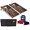 4'x2' Wooden Flag, variant on Tailgating Pros Cornhole Boards - 4'x2' Wood Pattern Cornhole Game w/Carrying Case & Set of 8 Corn Hole Bean Bags w/Tote