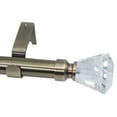 thumbnail image 4 of Meriville Tondo 1-Inch Diameter Single Curtain Rod Set, 48–84 Inch Adjustable, Crystal Finials, Royal Gold, 4 of 4