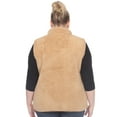 thumbnail image 3 of White Mark Women's Zip Up Sherpa Vest, 3 of 6